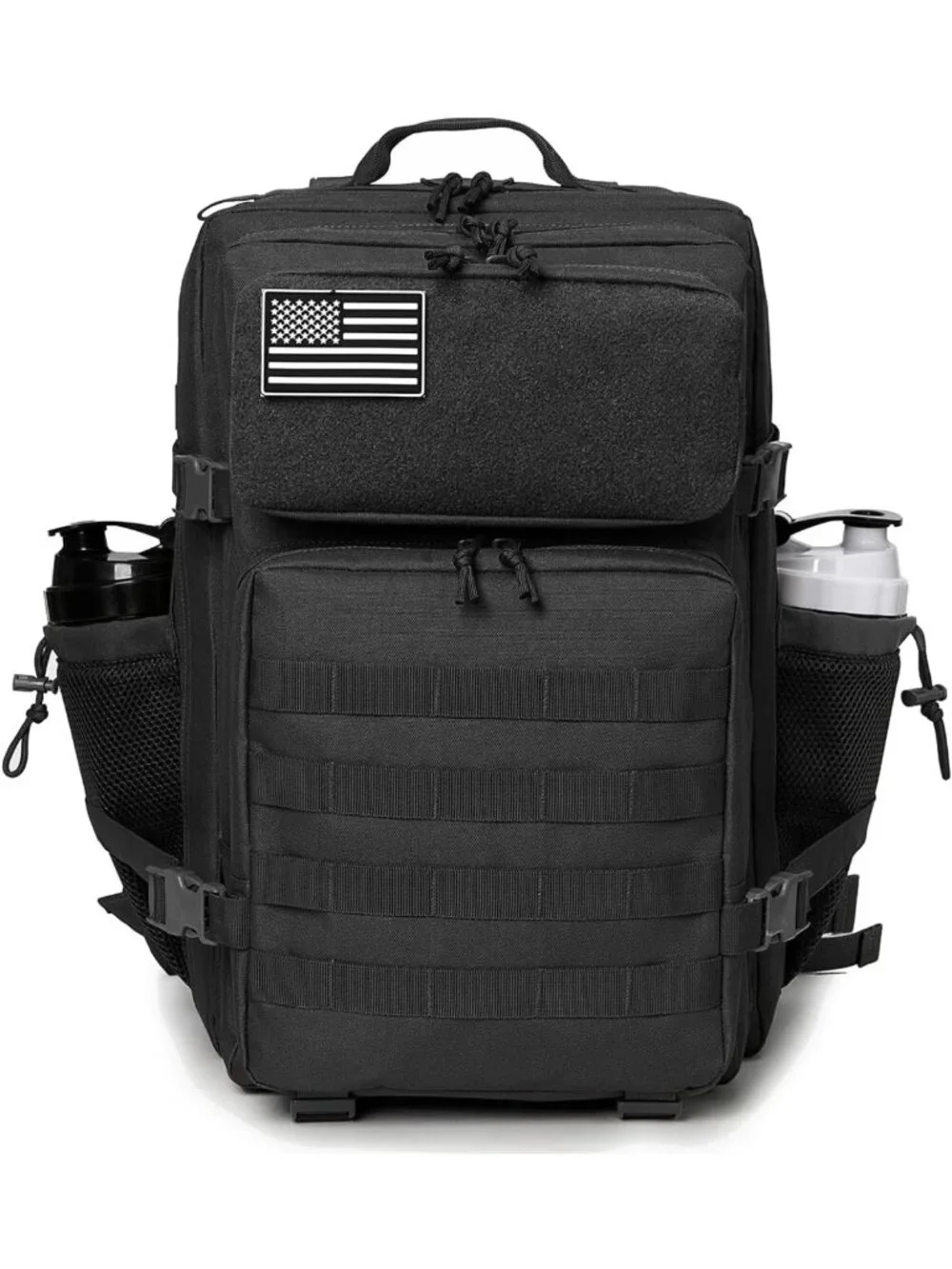 Military Tactical Backpack 25L/45L - Molle Daypack, Bug Out Bag, Hiking